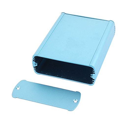 Caja para conectores y adaptadores de aluminio extruido azul miniatura 3