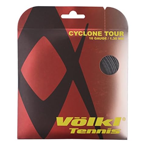 Volkl Cyclone Tour 16G Tennis String Anthracite Cover