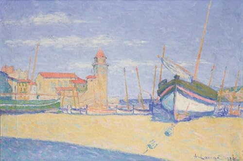 Affiche impression Collioure Achille Lauge pour créer un salon lumineux