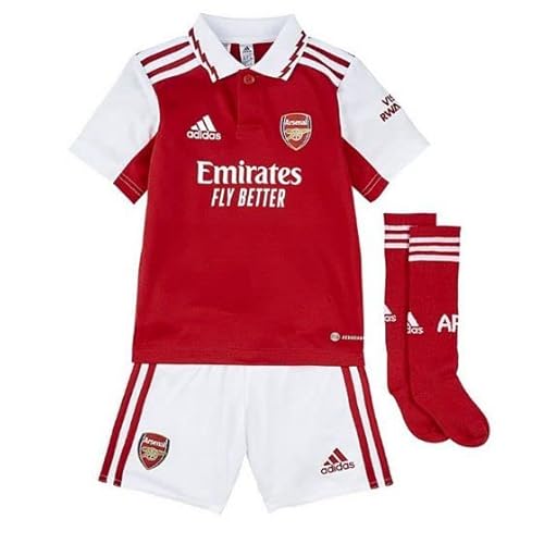 adidas Arsenal 22/23 Home Mini KIT (as1, Alpha, xx_s, 2XS) Scarlet/White