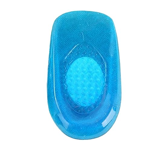Plantillas de Gel Elásticas para Talón Talla 36-40 Azul