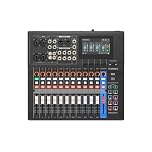 YAMAHA MGX12 Digital Mixing Console – Compact Mixer with Touch LCD Control, Bluetooth Audio, Dual USB, microSD Multi-Track Recording and Intelligent Audio Tools – Black