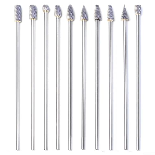 Fresa rotativa para metal con mango de 3 mm miniatura 1