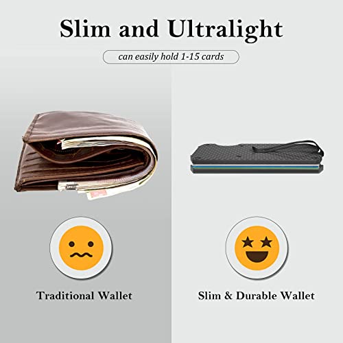 Steytay Wallet For Men Slim Minimalist Wallet Men'swomenmetal Wallet With Rfid And Money Clips Function Designed For Minimalist Men And Women (Black) #TOP6