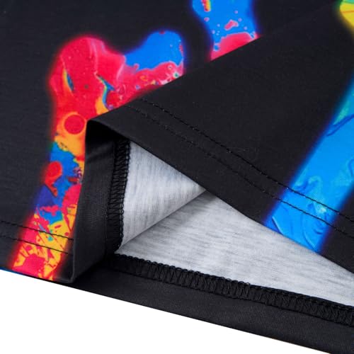 Image of Boys Tie Dye Shirt Size 4-14 Hippies Senior Rainbow Tees T Shirts for Kids | Tees T shirts for Kids