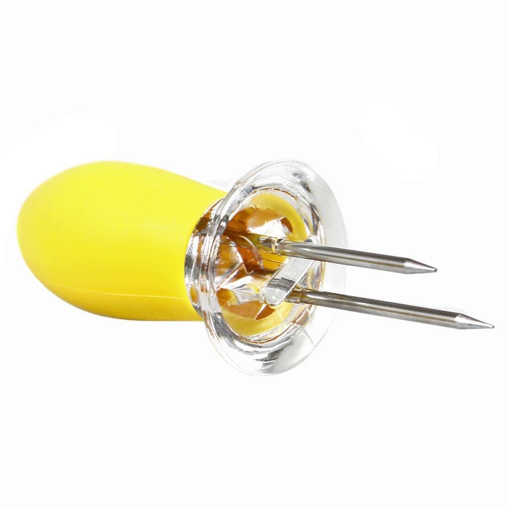 Mr. Bar-B-Q Easy Grip Corn on the Cob Holders Multicolor Grips Skewers 8 Count