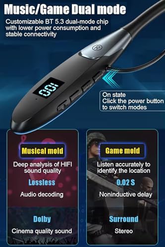 Auriculares Bluetooth Neckband In Ear con cancelación de ruido miniatura 5