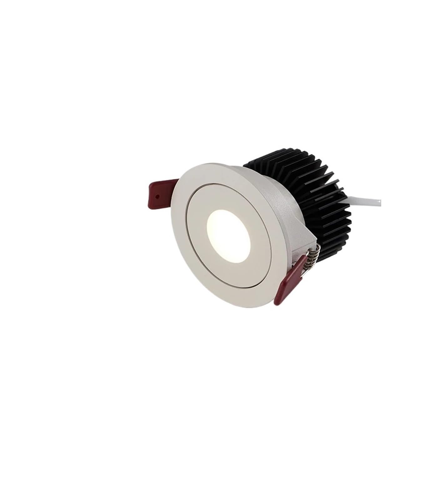 Foco LED regulable empotrable de techo 5W con luz blanca COB y corte de 75 mm
