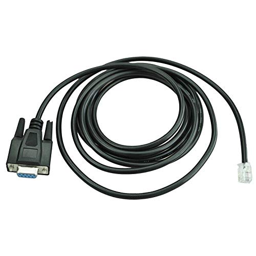 PRAV® 1X(7.9 Ft RS232 to 6P6C Plug Industrial Adapter PLC Cable for Keyence KV 16 H1N7