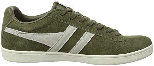 Image of Gola Equipe Suede - Sneakers for Men - Contrasting Wingflash - Heel Return - Durable Cupsole - Low Silhouette