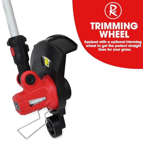 20V Cordless 3-in-1 Trimmer RocwooD Edger Lawn Mower Lightweight Compact inc 2.0Ah Battery & Charger Garden Mow Strimmer Telescopic Weed Control 30cm Cut 5 20V Cordless 3-in-1 Trimmer RocwooD Edger Lawn Mower Lightweight Compact inc 2.0Ah Battery & Charger Garden Mow Strimmer Telescopic Weed Control 30cm Cut - Image 5
