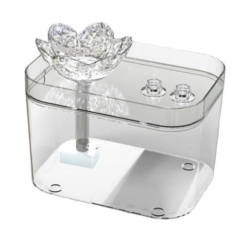 Fuente de agua automática para gatos recargable USB miniatura 7