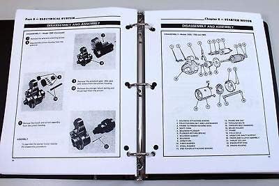Service Parts Manual Set for Ford 1300 1500 1700 1900 Tractor Repair Catalog