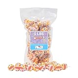 Smarties Double Lollies - Gluten Free, Peanut Free, Fat Free Assorted Fruity Flavors Lollipops - Low Calorie Perfect for Birthdays, Parties - Made by US Candy Company Since 1949-1 Pound, 55 Count