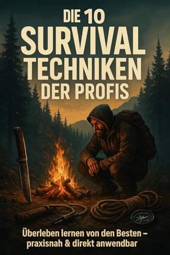 Die 10 Survival Techniken der Profis – Outdoor, Bushcraft & Notfallwissen: Überleben in der Wildnis, Notfallstrategien, Feuer machen, Nahrung finden, Erste Hilfe – Dein Guide für echte Abenteuer