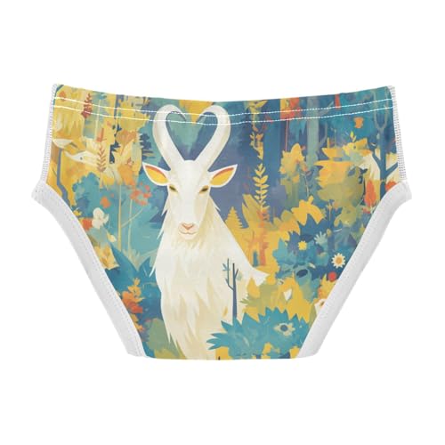 KLL French Farmhouse Goat Boys Toddler Soft Underwear Briefs Cute Undies2