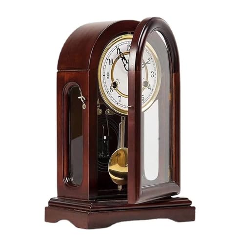 Reloj de mesa mecánico vintage para sustituir la frialdad digital en su salón 4