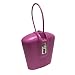 SAFEGO PINK004 Portable Indoor/Outdoor Lock Box Safe with Key and Combination Access, Pink