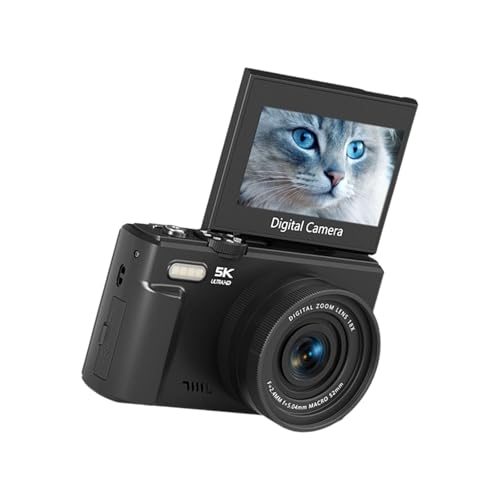Appareil photo numérique 5K caméra WiFi Vlog 75MP zoom 18x pour créateurs