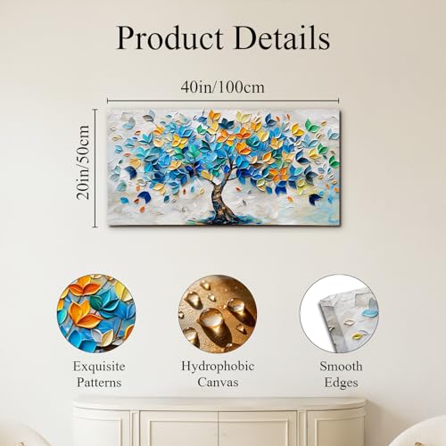 Grand tableau végétal SERIMINO la solution pour réveiller un mur blanc
