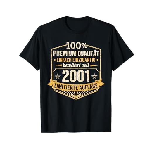 20. Geburtstag Mann Frau 20 Jahre 2001 Spruch Deko Geschenk T-Shirt