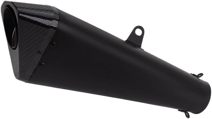 Brock Carbon Tip Muffler Exhaust System, Universal 51MM 57MM 60MM Interface, DB Killer for GSXR1000 Z1000(SV 60MM)
