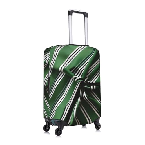 Housse de protection pour bagage rayures vertes taille L lavable - 2