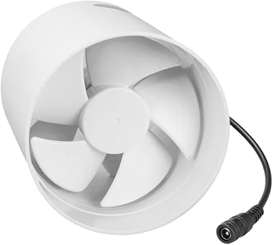 110mm 5W Upgraded Inline Duct Blower Fan for Ventilation and Smokes Extraction