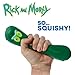 Rick & Morty Pickle Rick Mega SquishMe 6″ Slow‑Rising Scented Foam Plush – Official Pop‑Culture Stress Toy by Just Toys LLC