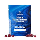 Halal Certified Men's Multivitamin Gummies - Sugar Free, Easy Digestion, & High Absorption - Packed with Essential Nutrients, Zinc, B12 & Biotin for Energy, Support, and Wellness - Tasty 60 ct Gummy