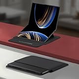 Hauw Hülle für Matebook Fold,Superdünne Stoßfeste Magnetische Lederhülle für Huawei Matebook Fold,Schwarz 1