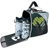 ✅ FUNCIÓN DE TRANSPORTE COMODO : La bolsa para botas de esquí / bolsa para botas de esquí se puede llevar cómodamente por la correa de transporte o simplemente con la correa para el hombro (alternativamente como mochila). Las manos quedan entonces libres para los esquís, los bastones o la tabla de snowboard.