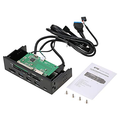 Docooler Sunshine-tipway STW 5,25 polegadas leitor de cartão interno mídia painel frontal multifunci