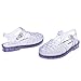 mini melissa Possession Kids Sandal - Comfortable Fisherman Style Kid's Jelly Shoes for Toddlers and Girls, Adjustable Fit, Clear, 4