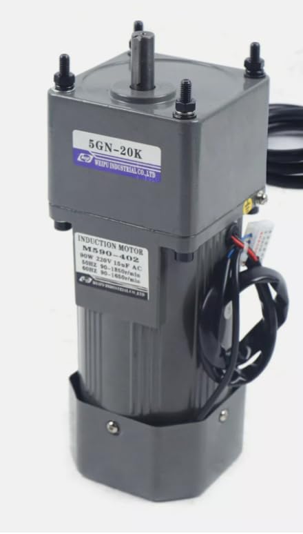 Motore elettrico con regolatore variabile di velocità motoriduttore Gear monofase motore per medicale farmaceutico AC220V 90W