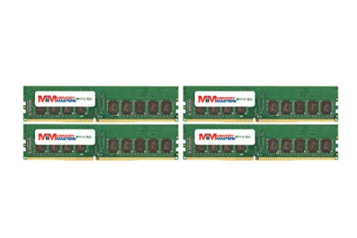 MemoryMasters 32GB (4x8GB) DDR4-2400MHz PC4-19200 ECC UDIMM 2Rx8 1.2V Aobt@[h T[o[/[NXe[Vp
