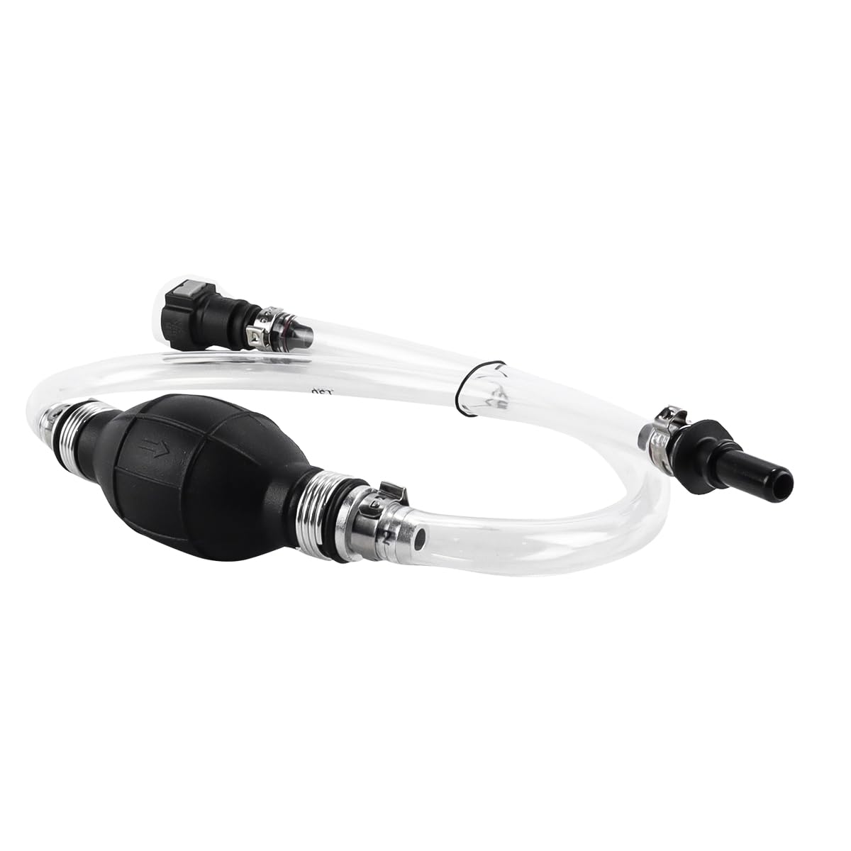 Herramienta de purga y cebado de combustible diésel con tubo de aceite, purgador de cebado manual compatible con vehículos Land Rover, Jaguar y Volvo. Herramienta de combustible para.