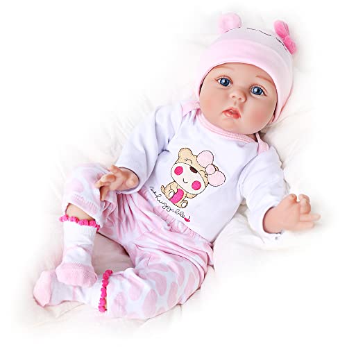 Charex 12 Reborn Baby Dolls Girl - 16 Inches Realistic Soft Vinyl Newborn Baby Doll That Look Real thumb #5