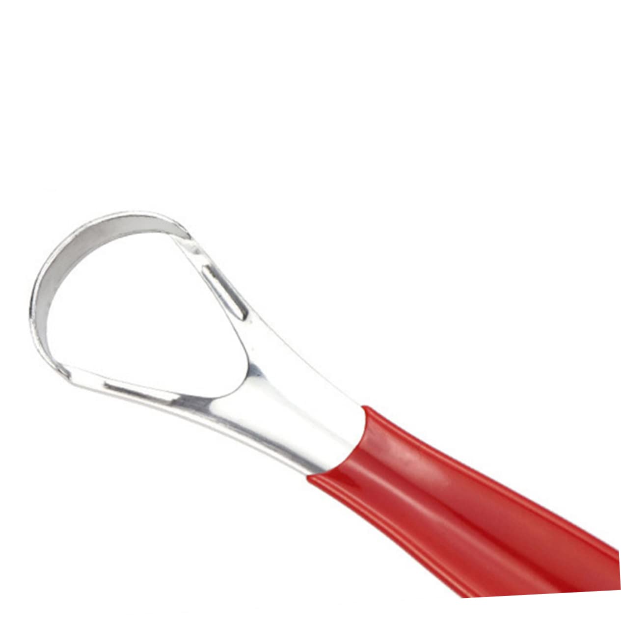Baluue Tongue Scraper Stainless Steel Brush Plaque Removal Comfortable Oral Care
