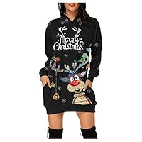 Algopix Similar Product 4 - Womens Christmas Hooded Sweatshirt