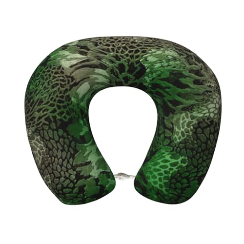 Almohada de poliéster negro para cuello y hombros miniatura 1