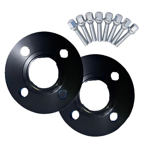 Élargisseur de roue 15mm noir pour Punto, Panda et Siena 1993-2007 - 2 pièces