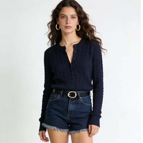 Image of Earnda Women Leather Belt for Jeans Dresses Fashion Buckle Waist Belts