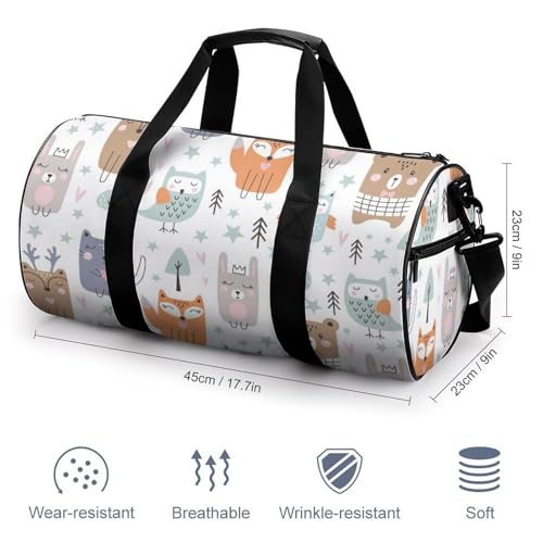 Sac week-end Chouette Alpaga le duffel bag compact contre le manque d'espace - 2
