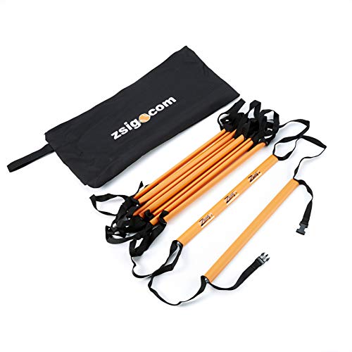 Z-Sig ZSIG Ft-FL-FB-4- Escalera Unisex, Color Naranja, Talla única Cover