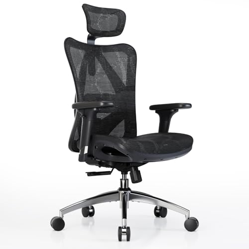 SIHOO M57 メッシュチェア オフィスチェア 人間工学 デスクチェア
