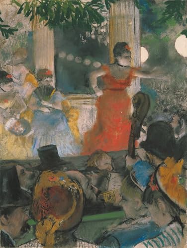 Affiche Degas Café Concert - Réveillez Vos Murs avec une Toile Vintage Romantique 60x90cm