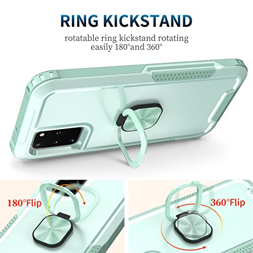 Coque Galaxy S20 Plus silicone vert pour éviter les chutes