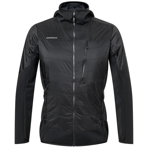 Veste hybride KAIKKIALLA Nervei noire vêtement de randonnée chaud taille L