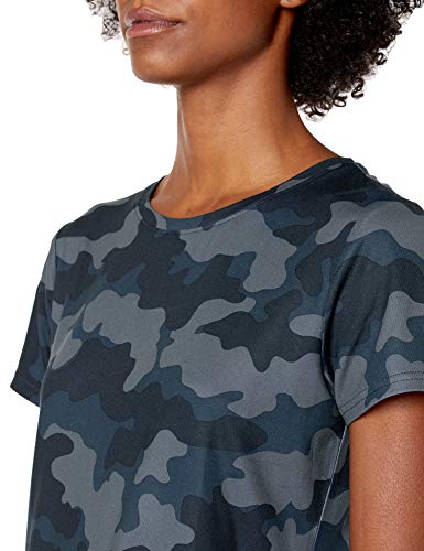 Image of Amazon Essentials Women's Active Quick Dry Tech Stretch Short-Sleeve Crewneck T-Shirt, Multipacks